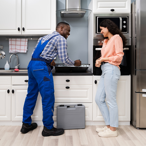 what kind of warranty do you offer on your cooktop repair services in Landers CA